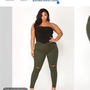 Canopy Jeans - Olive